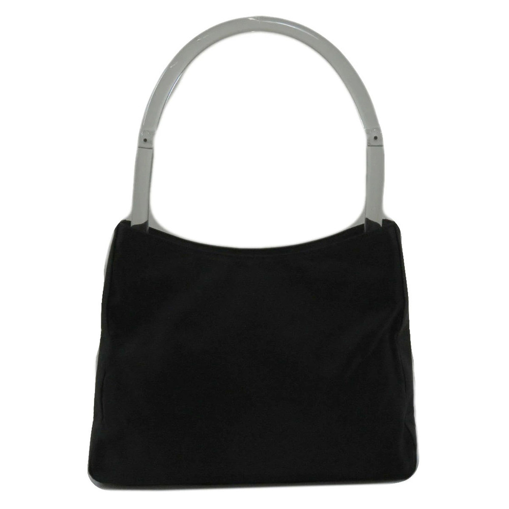 Prada handle nylon unique bag shoulder clear